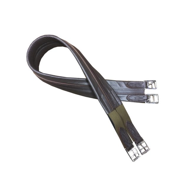Supreme Leather Girth , Elasticated