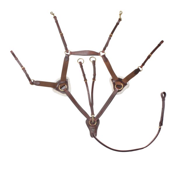 Breastplate, Horka - 5 point, Elasticated - Image 2