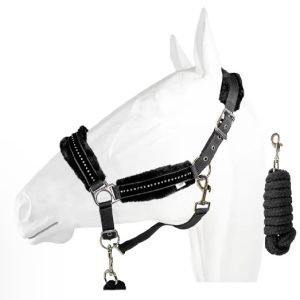 Stellar Diamante Halter with Rope Lead
