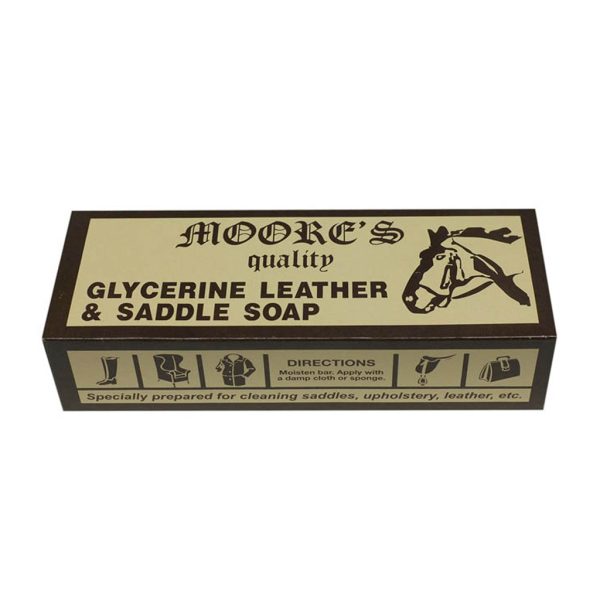 Moore's Glycerine Leather and Saddle Soap Bar