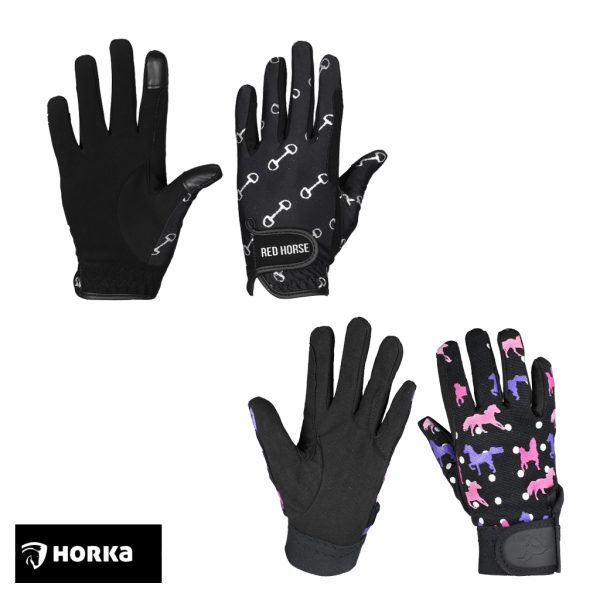 Gloves, Printed, Horka