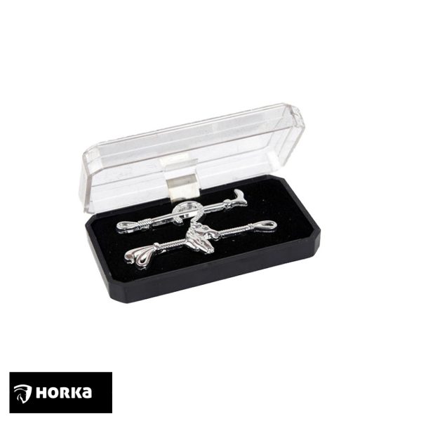 Stock Tie Pin, Twin Pack, Horka