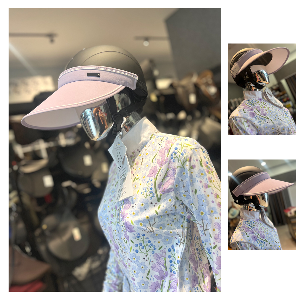 Wide Brim Fabric Sun Visor