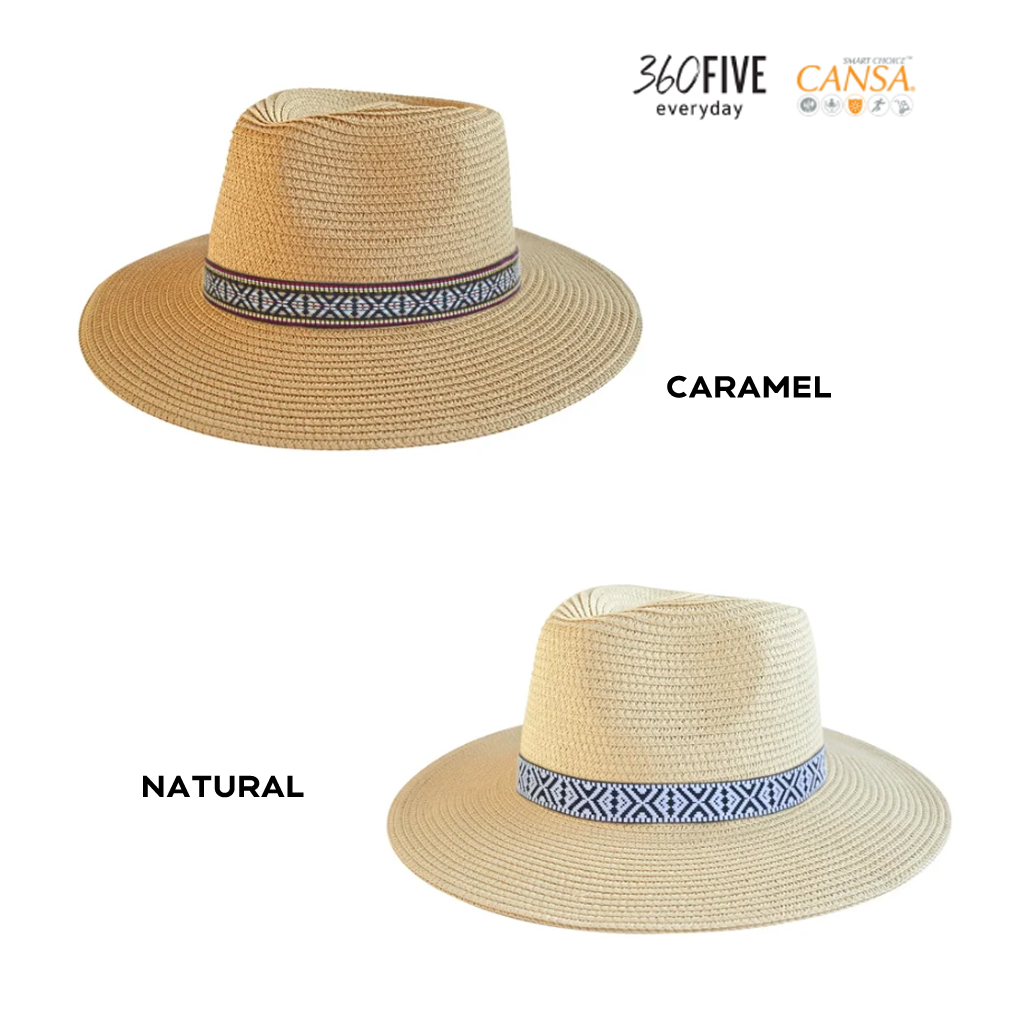 360FIVE Rocky Shore Fedora Sun hat - Image 2